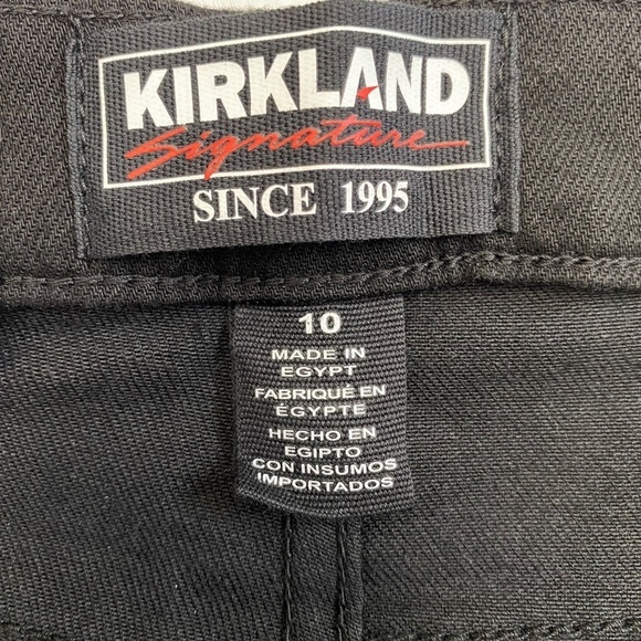 Kirkland Signature Ladies' Skinny Jeans, High Rise, Black, Size 10 NWT - Picture 8 of 15